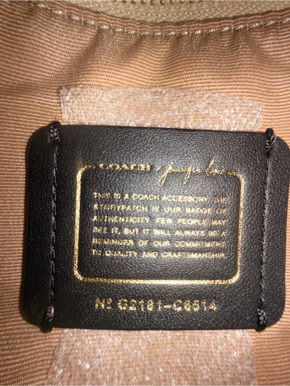 Coach X Jennifer Lopez Corner Zip Wristlet